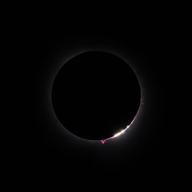 2024 Total Solar Eclipse (Baily's Beads)